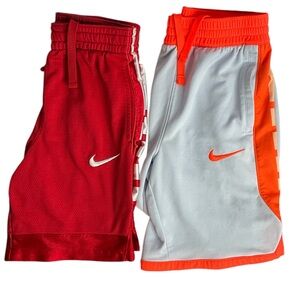 2 Pair) Nike Dri-Fit Athletic Shorts Lightweight Breathable Design Size M